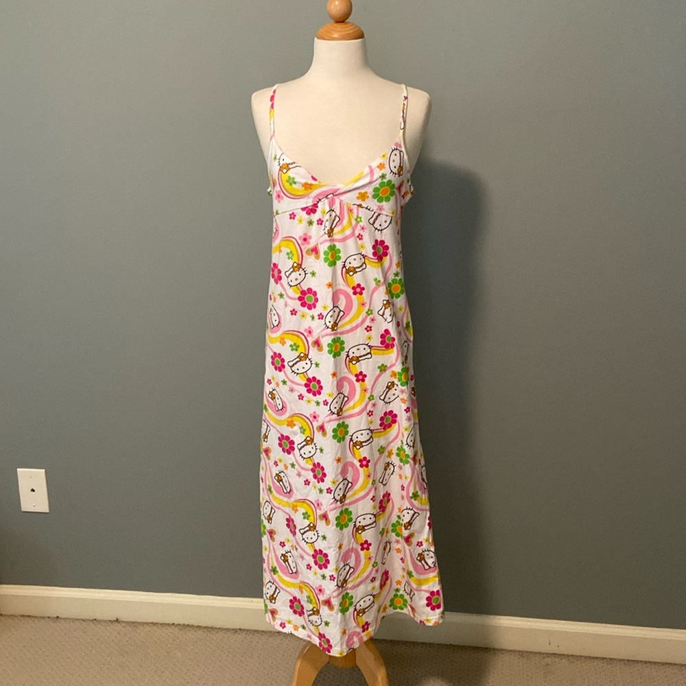 Hello Kitty by Sanrio Long Lounge Wear with Adjustable Strapps